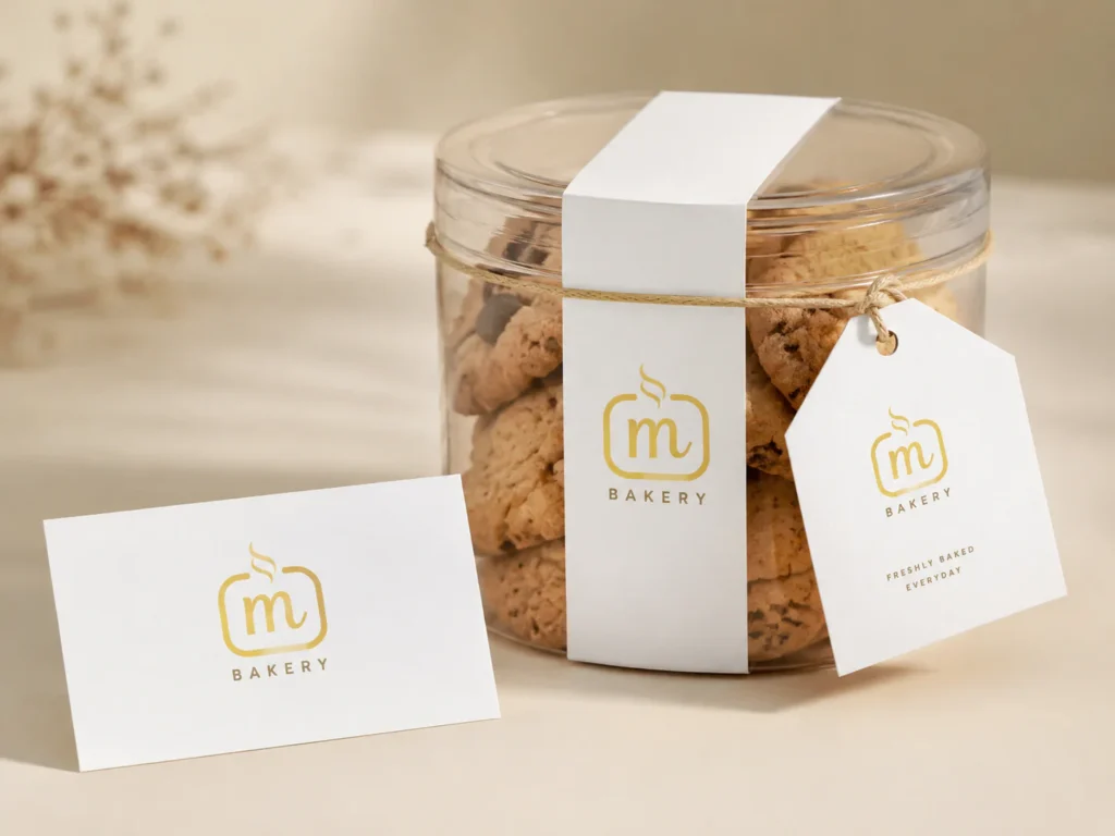 ผลงานออกแบบแบรนด์ MMB BAKERY